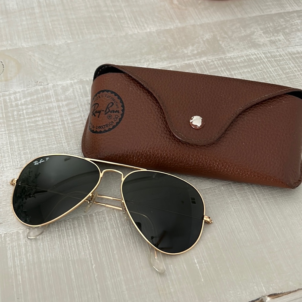 Ray ban polarized aviator